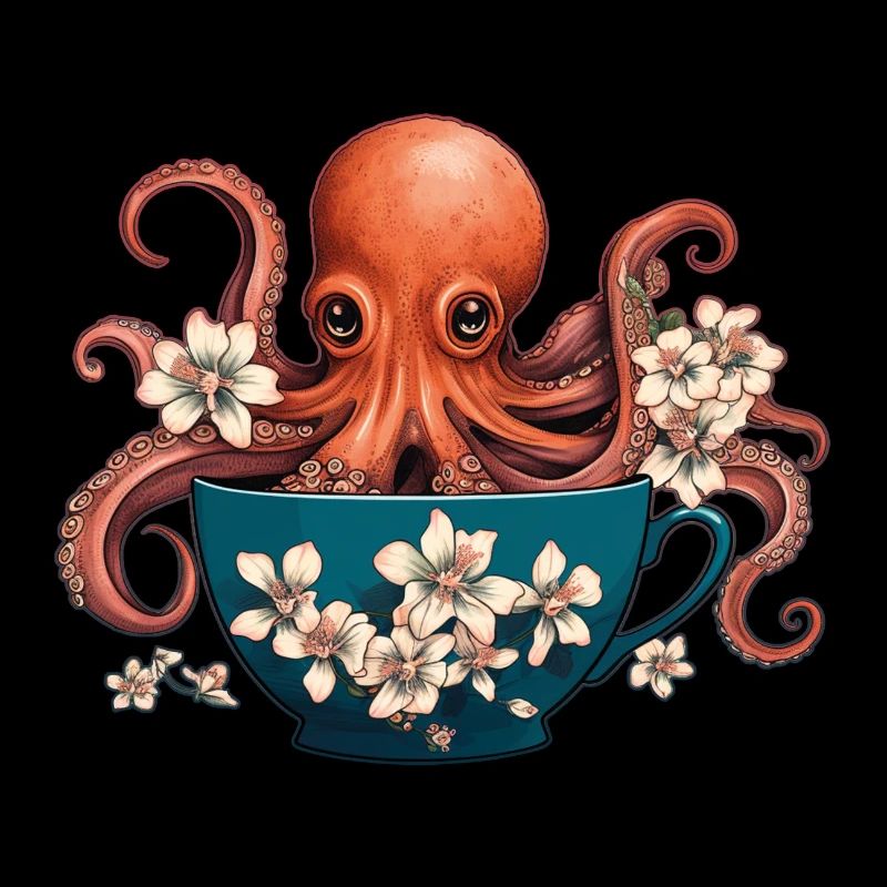 Lustiger Oktopus