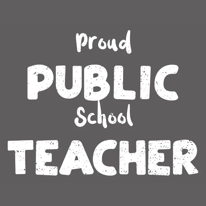 Fier enseignant d’école publique