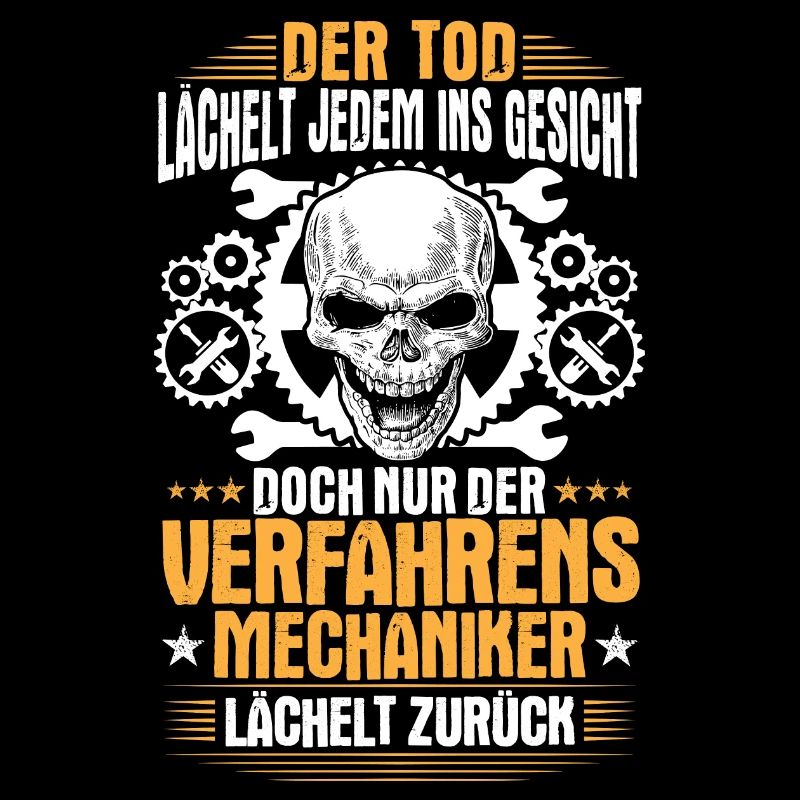 Verfahrensmechaniker Lächeln Geschenk Geschenkidee
