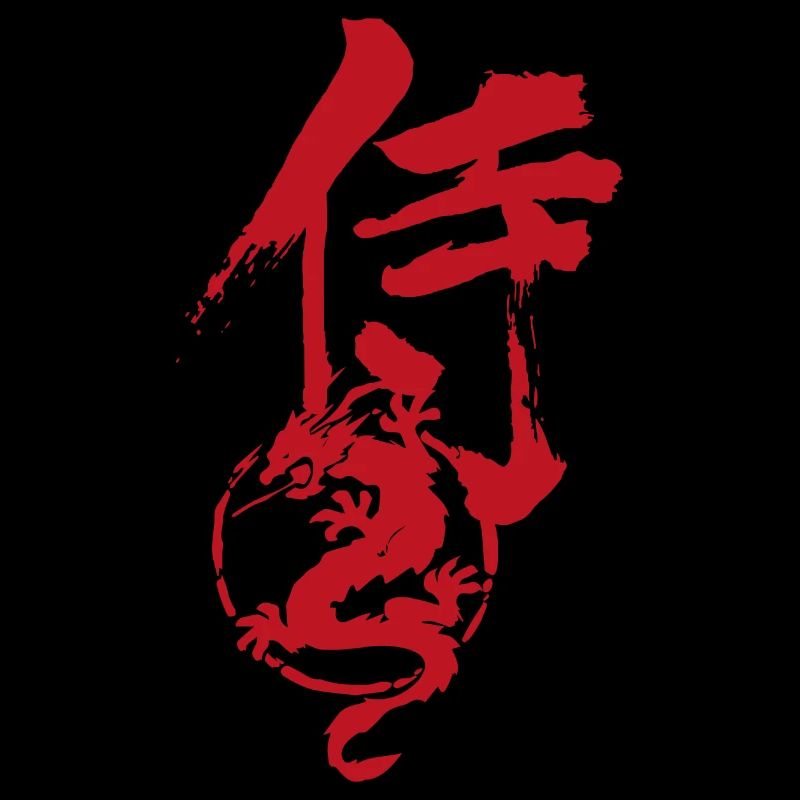 Samurai-Drache