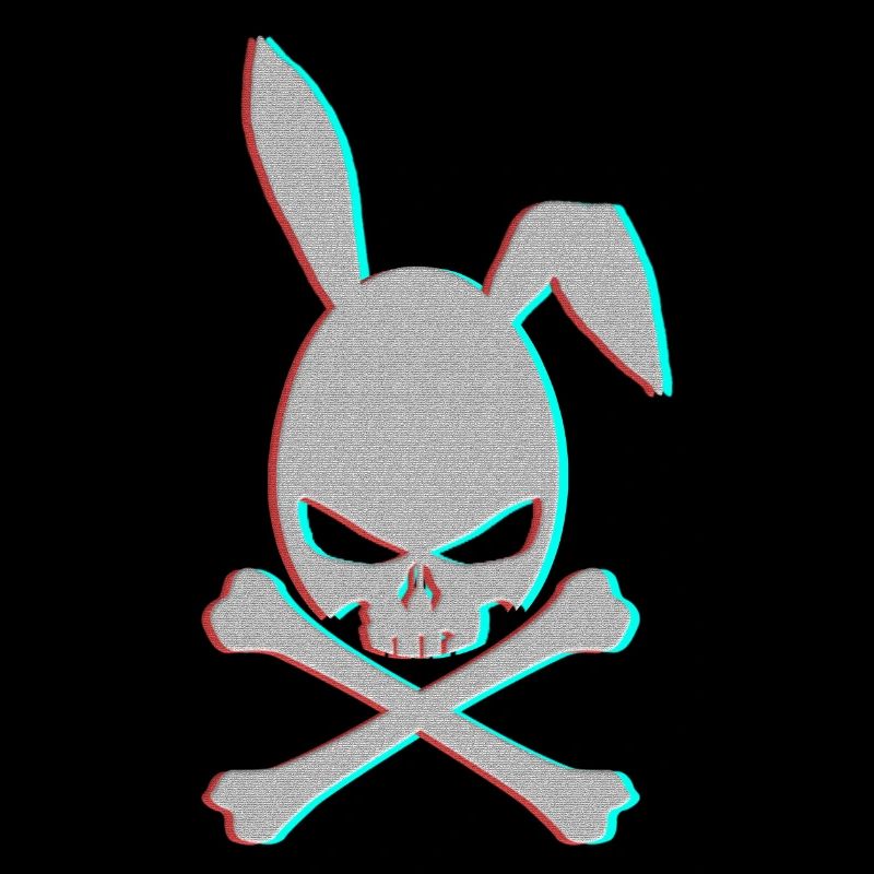 Happy Easter, Bunny skull