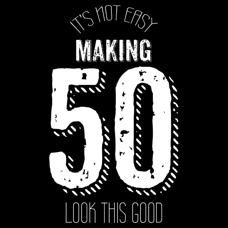 ITS NOT EASY MAKING 50 LOOK THIS GOOD