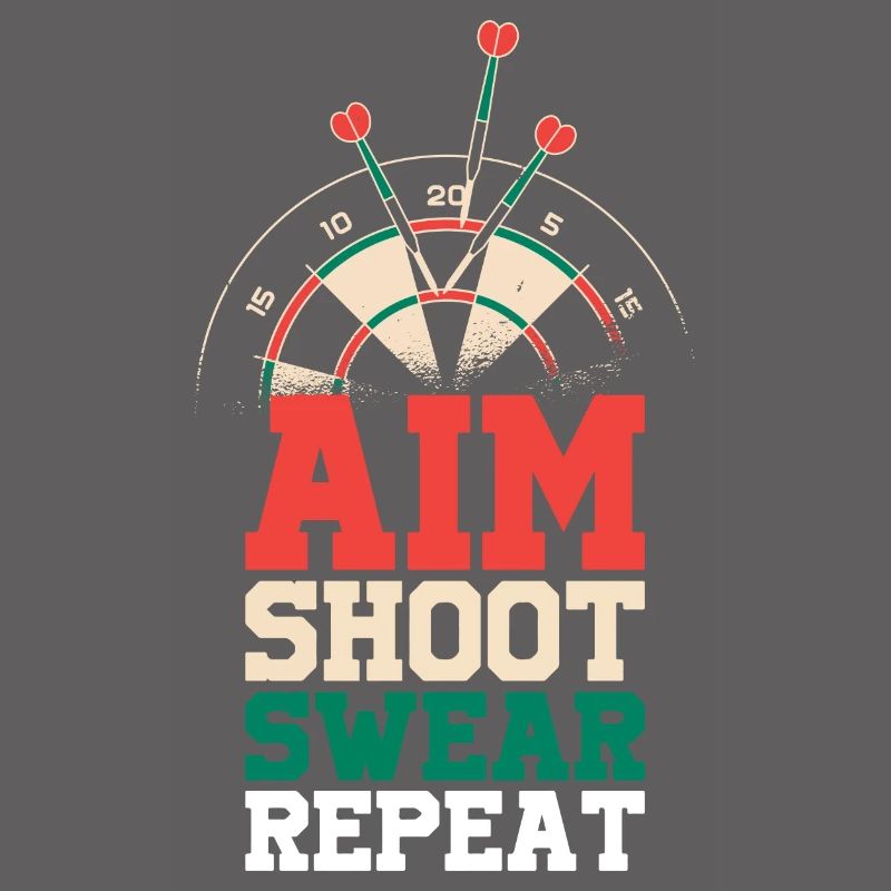 Aim Shoot Jurer Répéter Papa lanceur de fléchettes