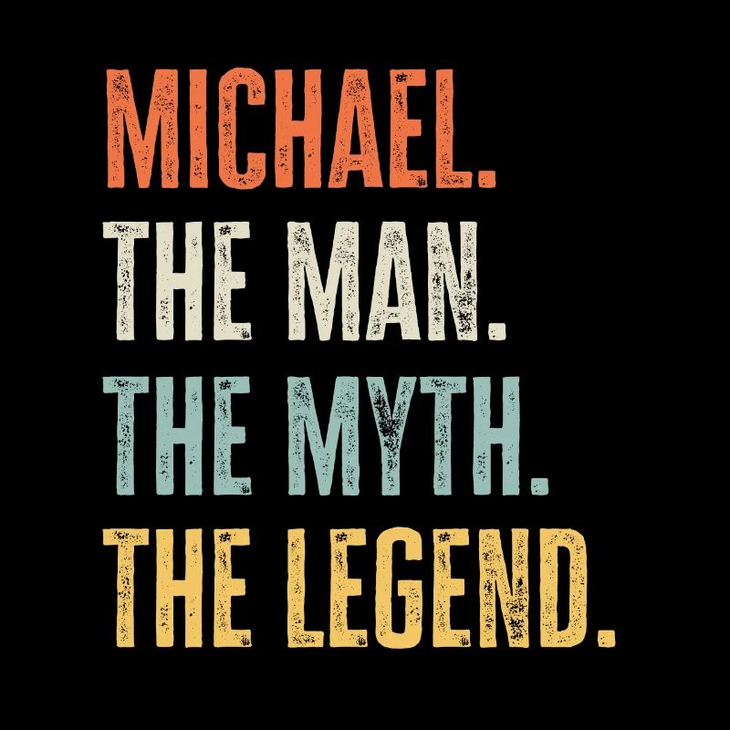 Michael, Mann Mythos Legende, lustig Bester Name Michael