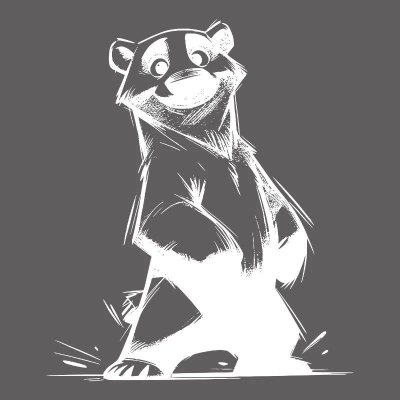 Cute bear comic darling with cuddle factor