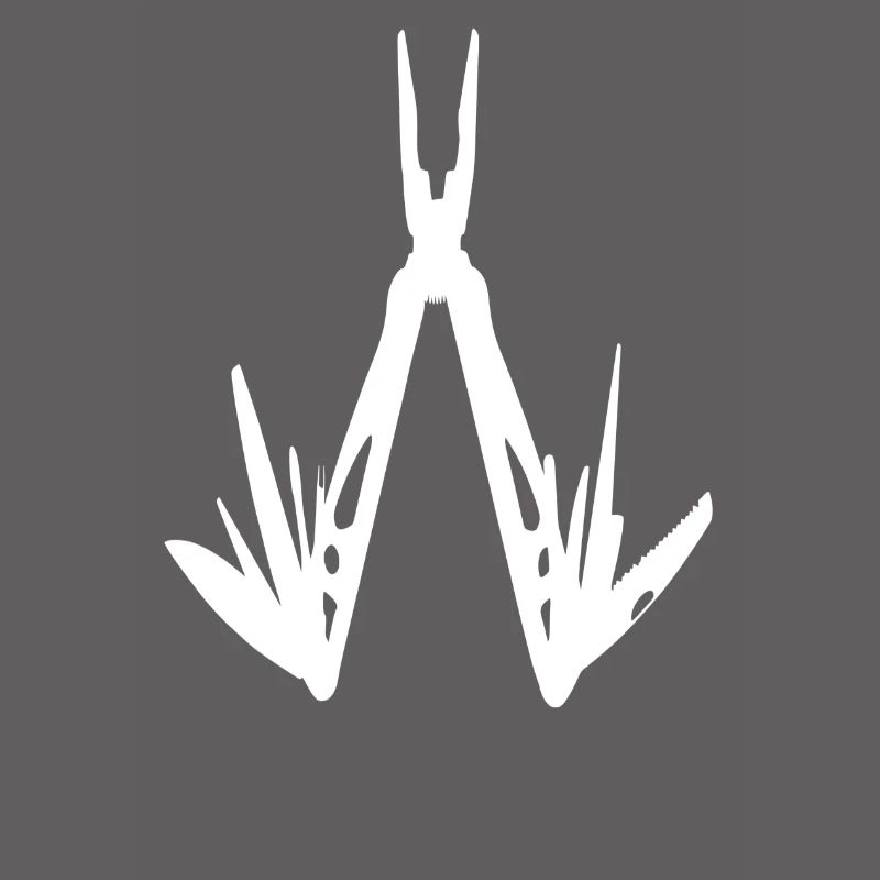 Multitool en blanc