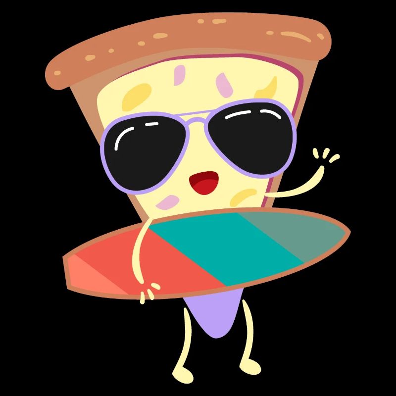 Planche de surf Pizza ananas Hawaii surf