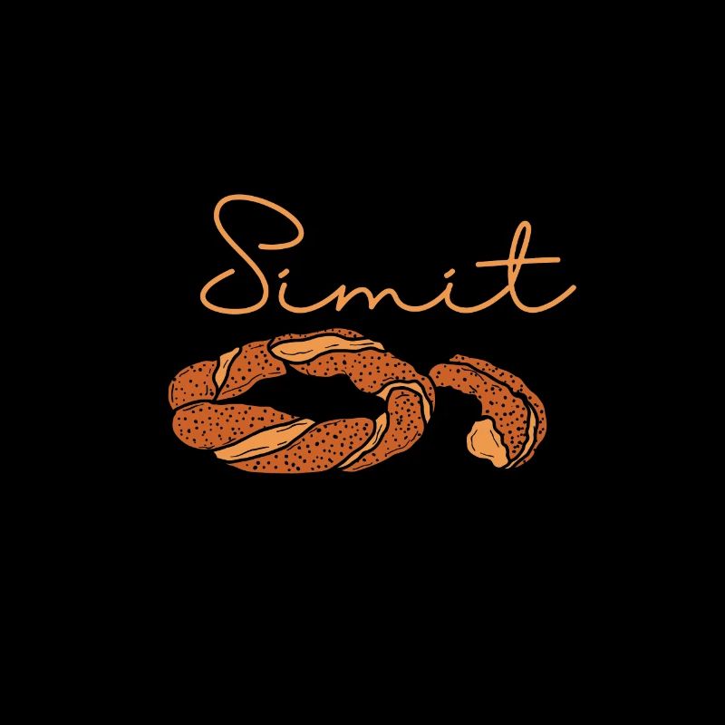 Sesame Ring Simit Pastry Turkish Arabic
