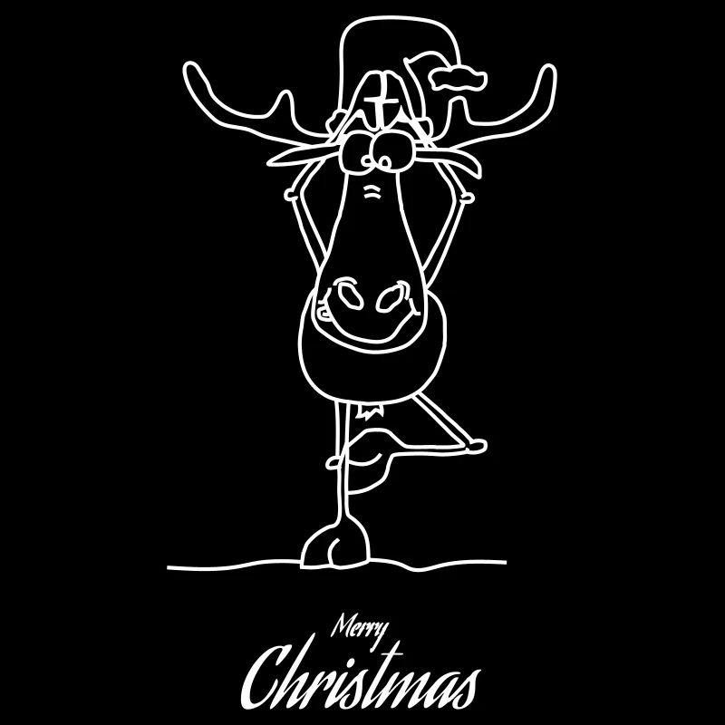 Weihnachten - Elch - Lustig