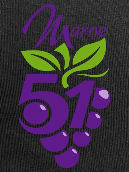 Marne 51 Vine and Grapes