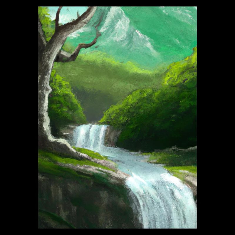 Forest River Wasserfall