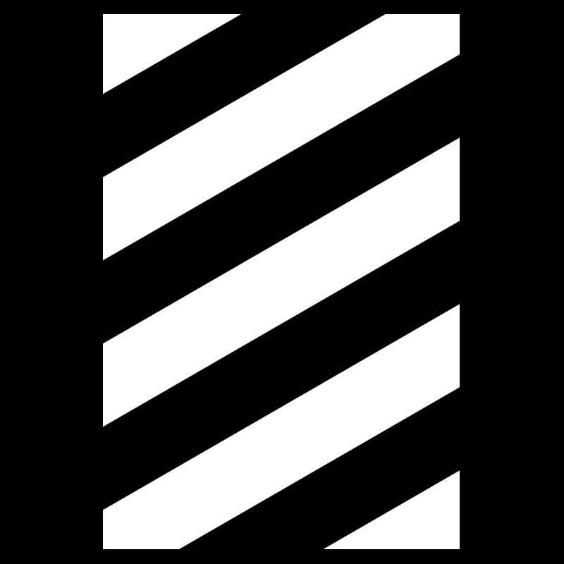 Design minimaliste - Rayures Blanches Diagonal