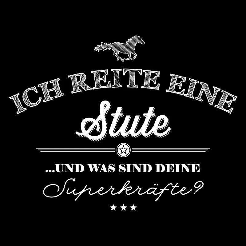 Superkräfte Stute - weiße Edition