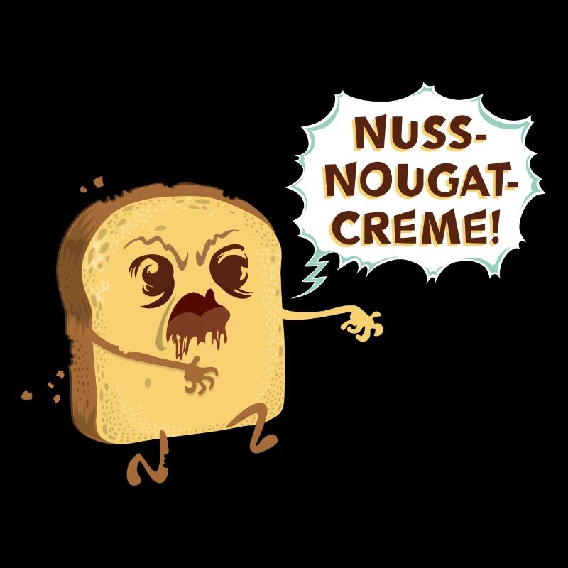 Zombie Toast: Nuss-Nougat-Creme