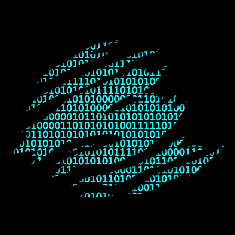 Binary numbers matrix