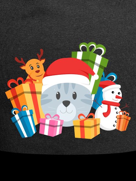 Christmas Cat Present