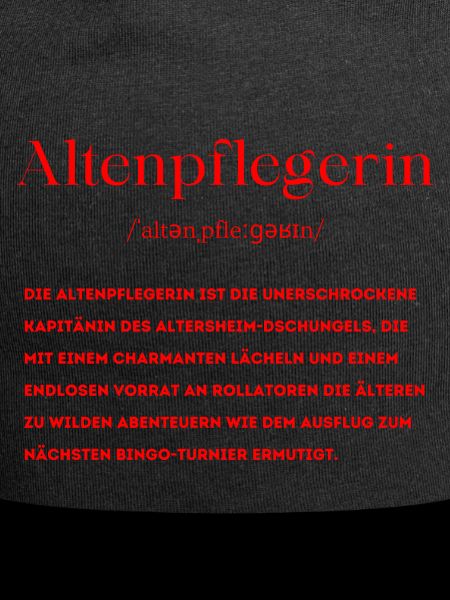 Altenpflegerin Definition
