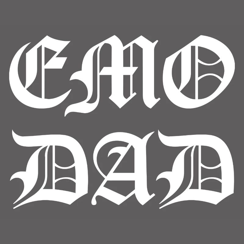 Emo Dad - Unique Gift - Emo Dad