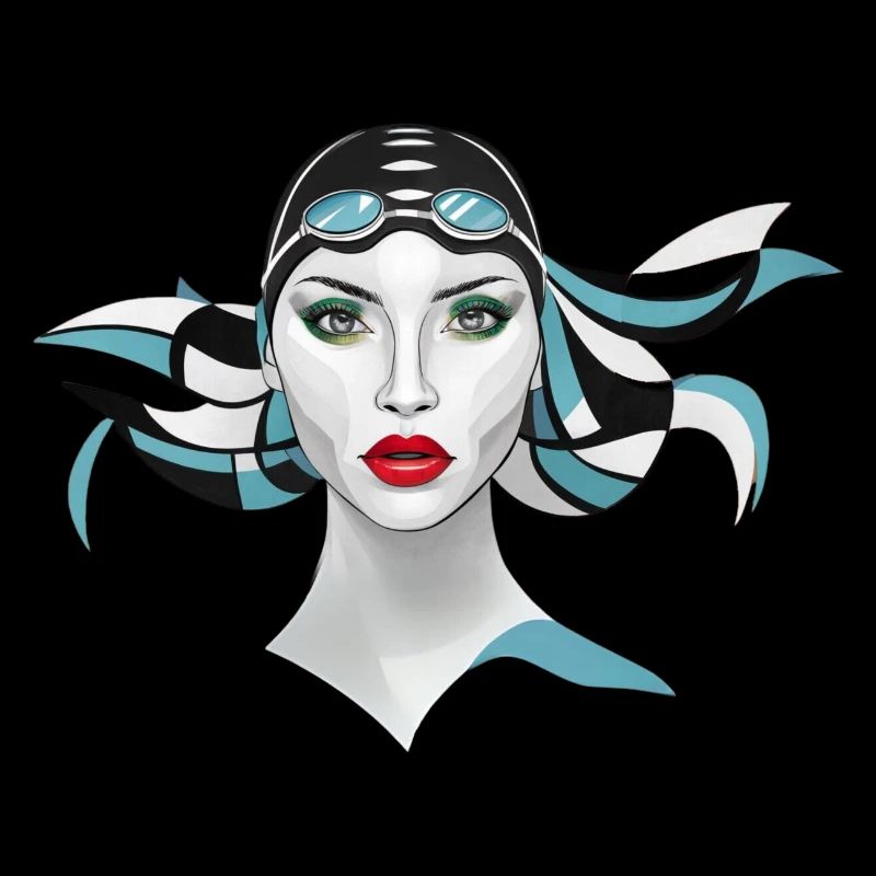 Aquatic Elegance: Imagination Dives Deep