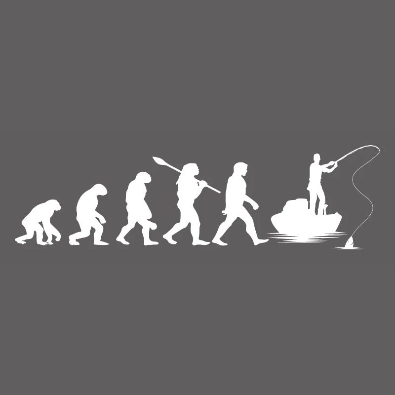Idée Cadeau Évolution De Pêche Pour Un Pêcheur