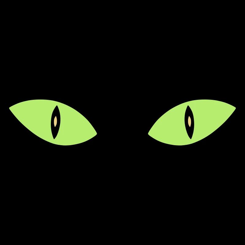 ★ Couleurs de conception modifiables ★ Deux yeux de chat