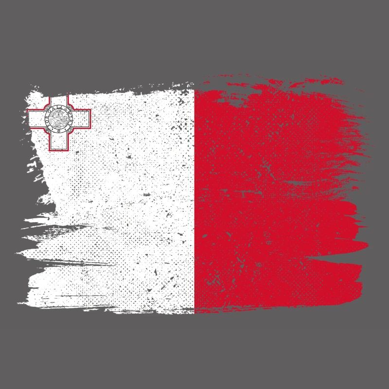 Drapeau de Malte drapeau paix Vintage