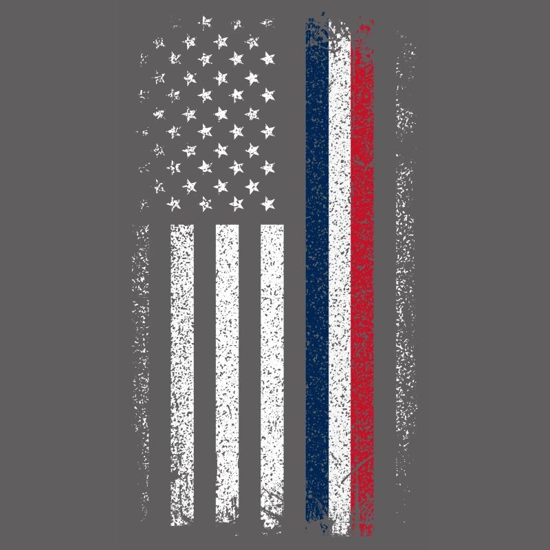 Drapeau en difficulté : Ligne bleue-rouge