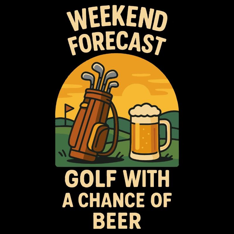 Prévisions du week-end Golf avec une chance de bière