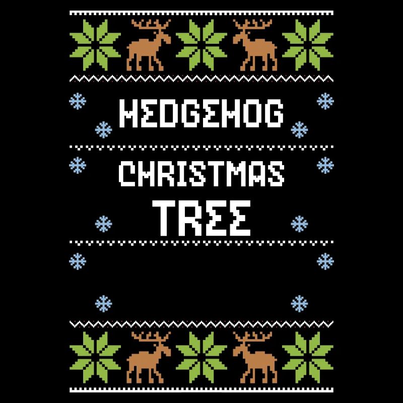 Hedgehog Christmas Tree