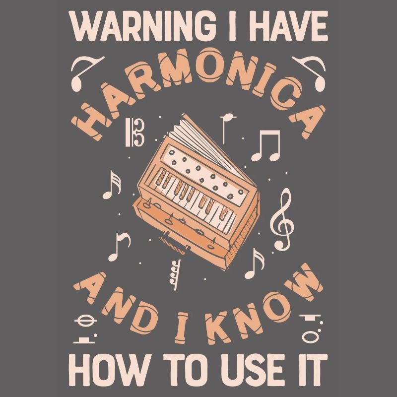 I Have A Harmonica Funny Harmonica Player