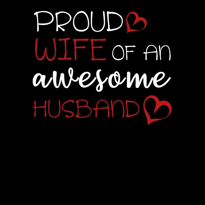 Proud Wife Mutter Awesome Husband Geschenk Idee