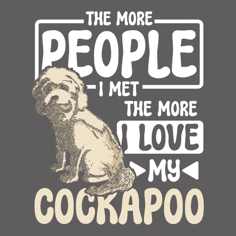 Plus je rencontrais de gens, plus j’aimais mon cockapoo