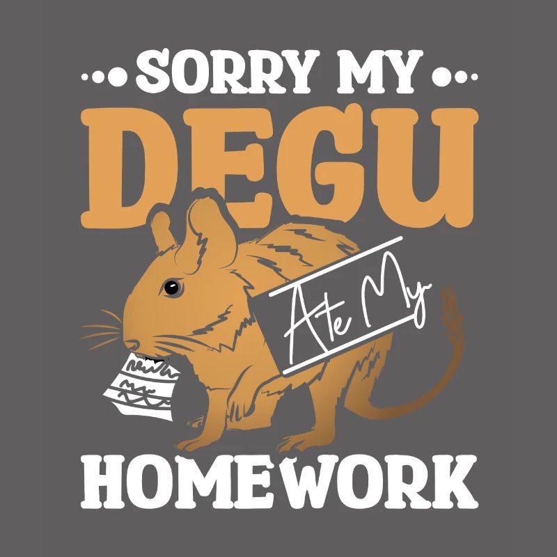 Désolé mon octodé a mangé mes devoirs