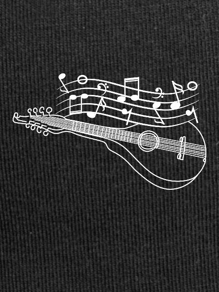 Drawn Mandolin Mandolinist