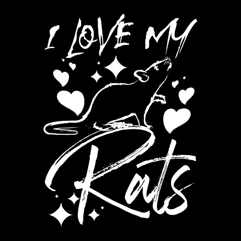 J’adore mes rats de compagnie