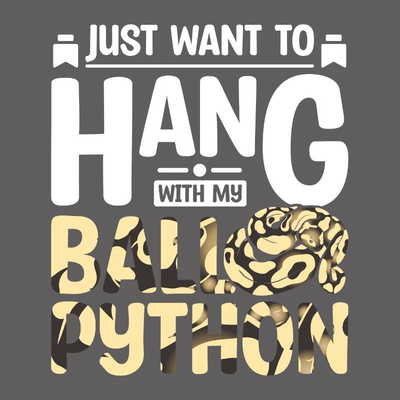 Je veux juste passer du temps avec mon python royal