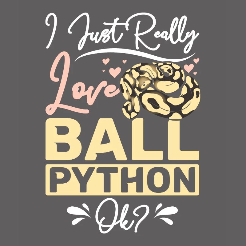 J’aime vraiment le python royal, d’accord ?