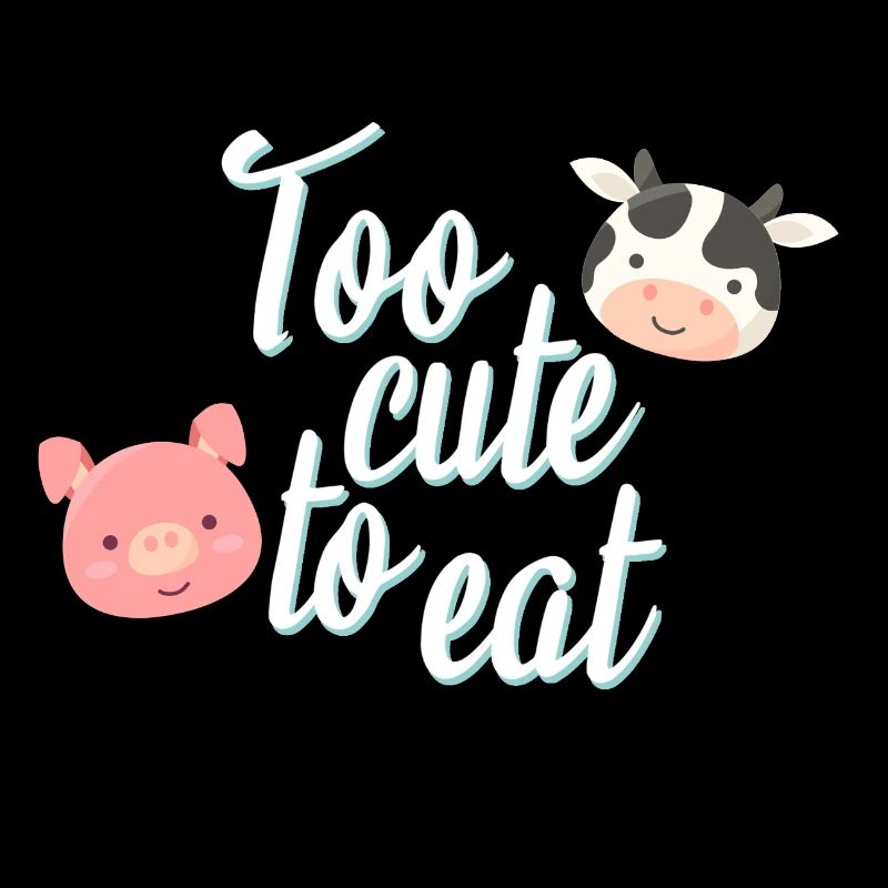 Vegan Vegetarier Spruch Vegetarisch Fleischlos