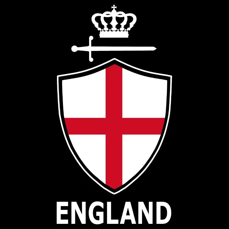 Angleterre Armoiries avec épée et couronne
