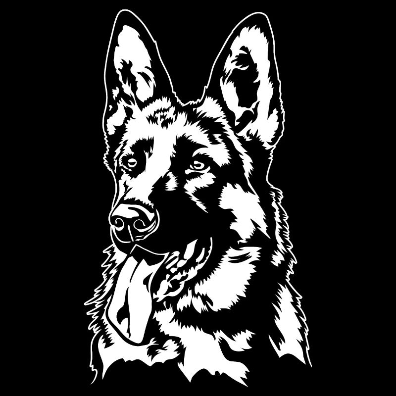 Deutscher Schäferhund Hunde Portrait Hund Wilsigns