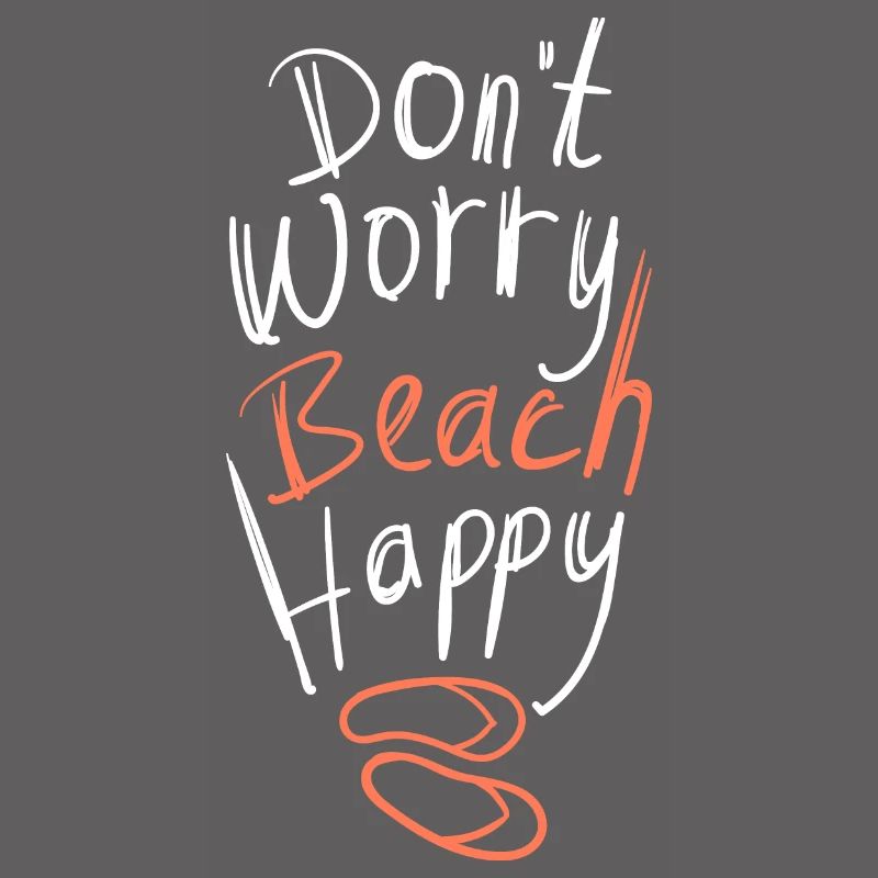 Ne t’inquiète pas, plage, joyeuse déclaration d’été