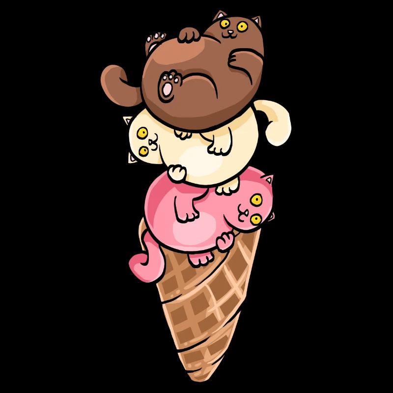 Chats et glaces