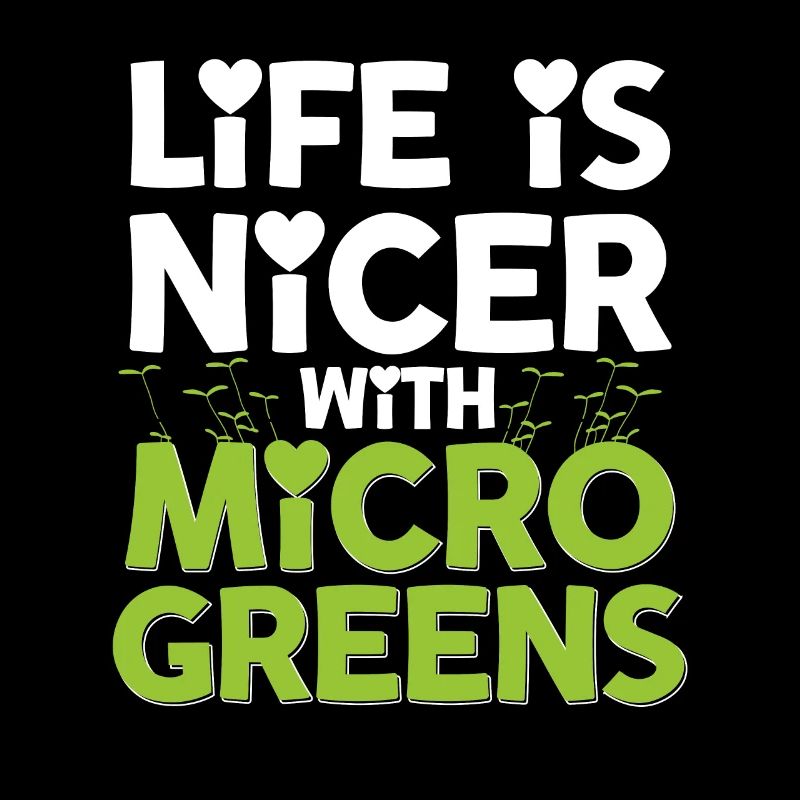La vie est plus agréable avec Microgreens Gärtnern Microgreen