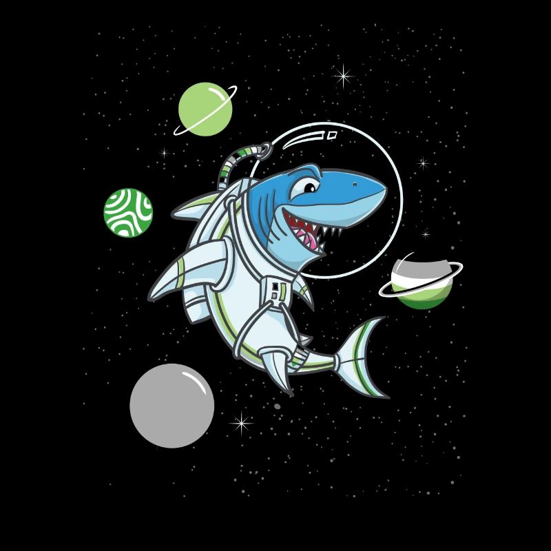 Aromatic shark in space