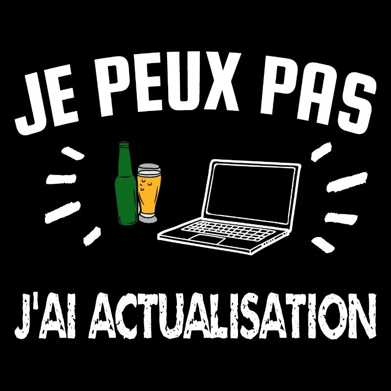 je peux pas j'ai actualisation