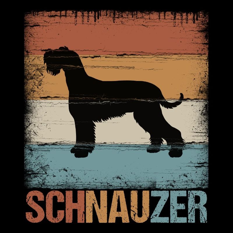 Schnauzer Hund Hundehalter Geschenkidee