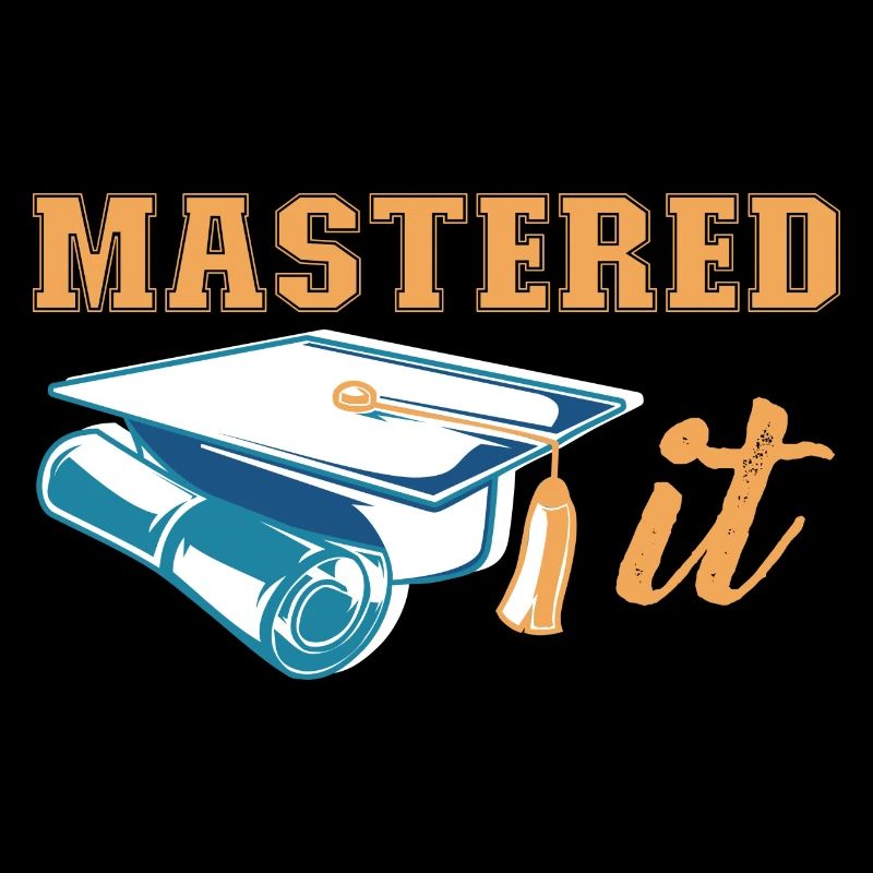 Master-Abschluss Absolvent Graduierung Master Grad