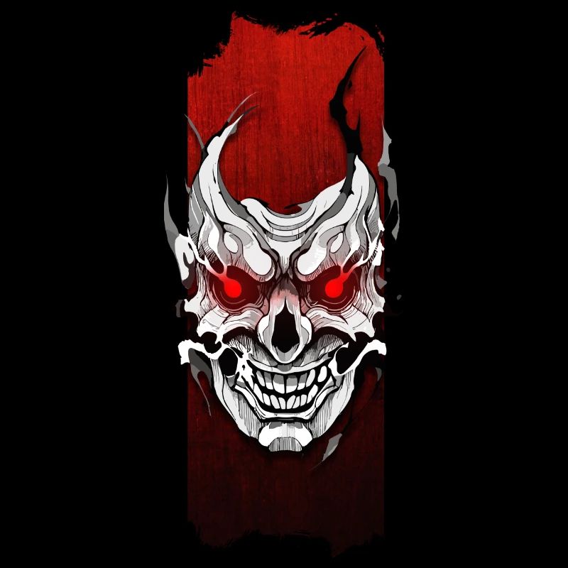 Ätherisches Gespenst: Spukender Schädel