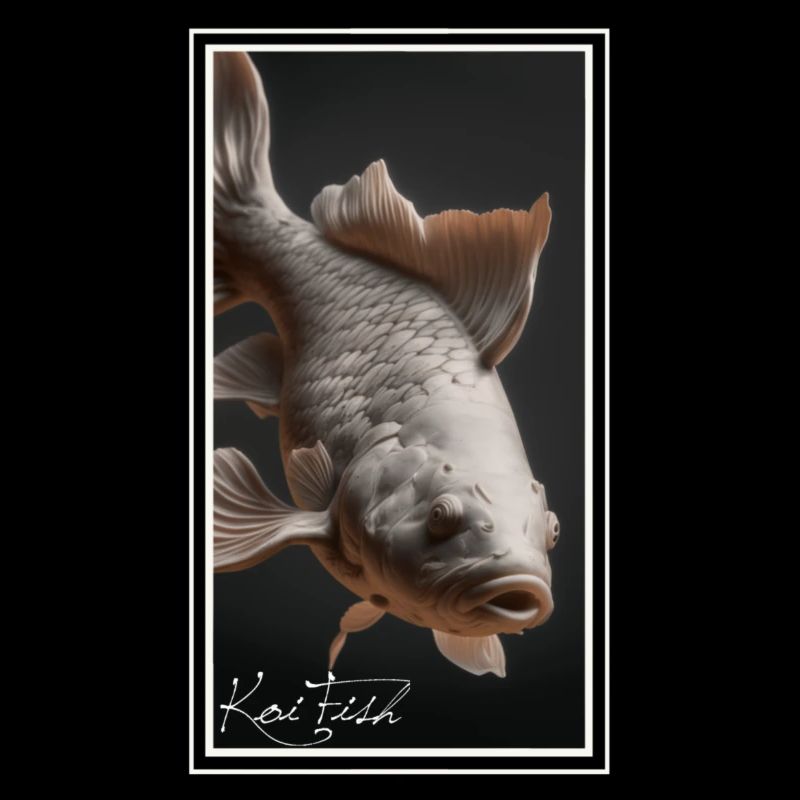 Koi Fish - Rendu 3D