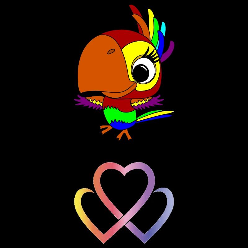 perroquet et logo